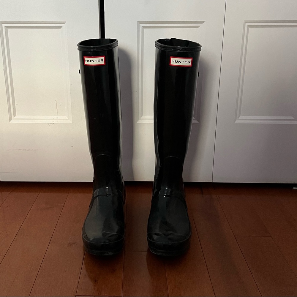 🔥 Original tall gloss Hunter boots | Rain Boots 🔥